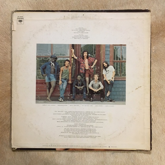 Bruce Springsteen - “The Wild,The Innocent And The E Street Shuffle” Vinyl LP - Picture 2 of 5